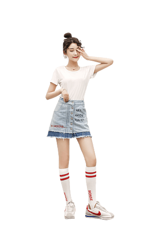 时尚女模特图片大全_时尚女模特图片素材【png免费下载】-90设计网