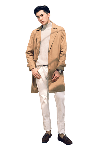 绅士风休闲男帅气时尚男模特男生