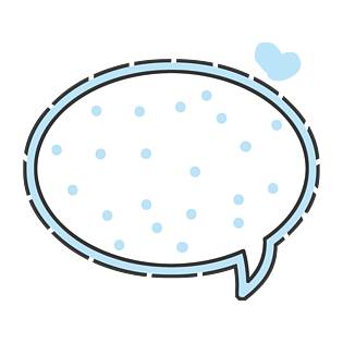 装饰小元素卡通对话气泡黄色气泡海水气泡对话气泡框对话框气泡爱心