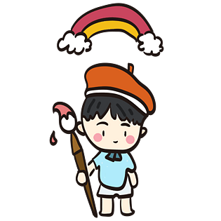 手绘画家图片大全