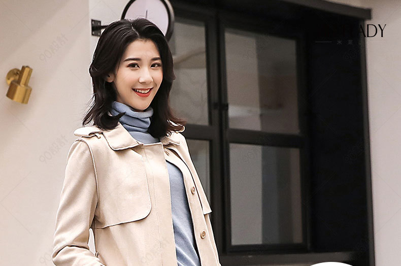 欧美简约秋冬女装详情页