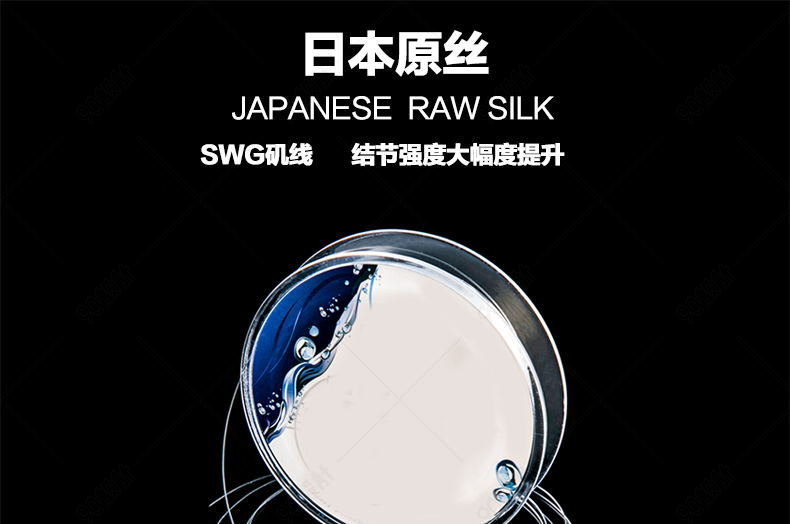 淘宝天猫高端鱼线详情psd模板