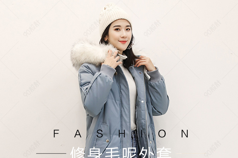 秋冬毛呢大衣宝贝详情页描述