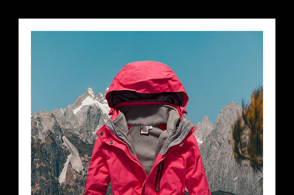 淘宝外套冲锋衣户外运动宝贝详情页描述