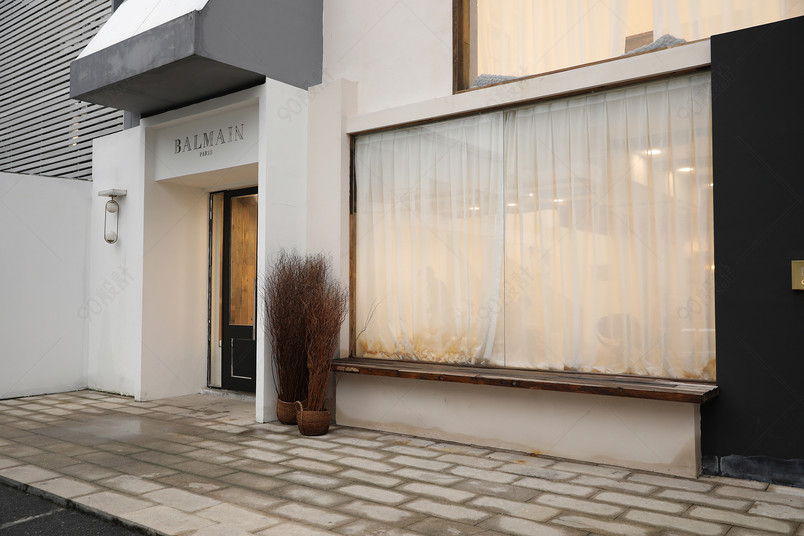 服装店商店店外场景图