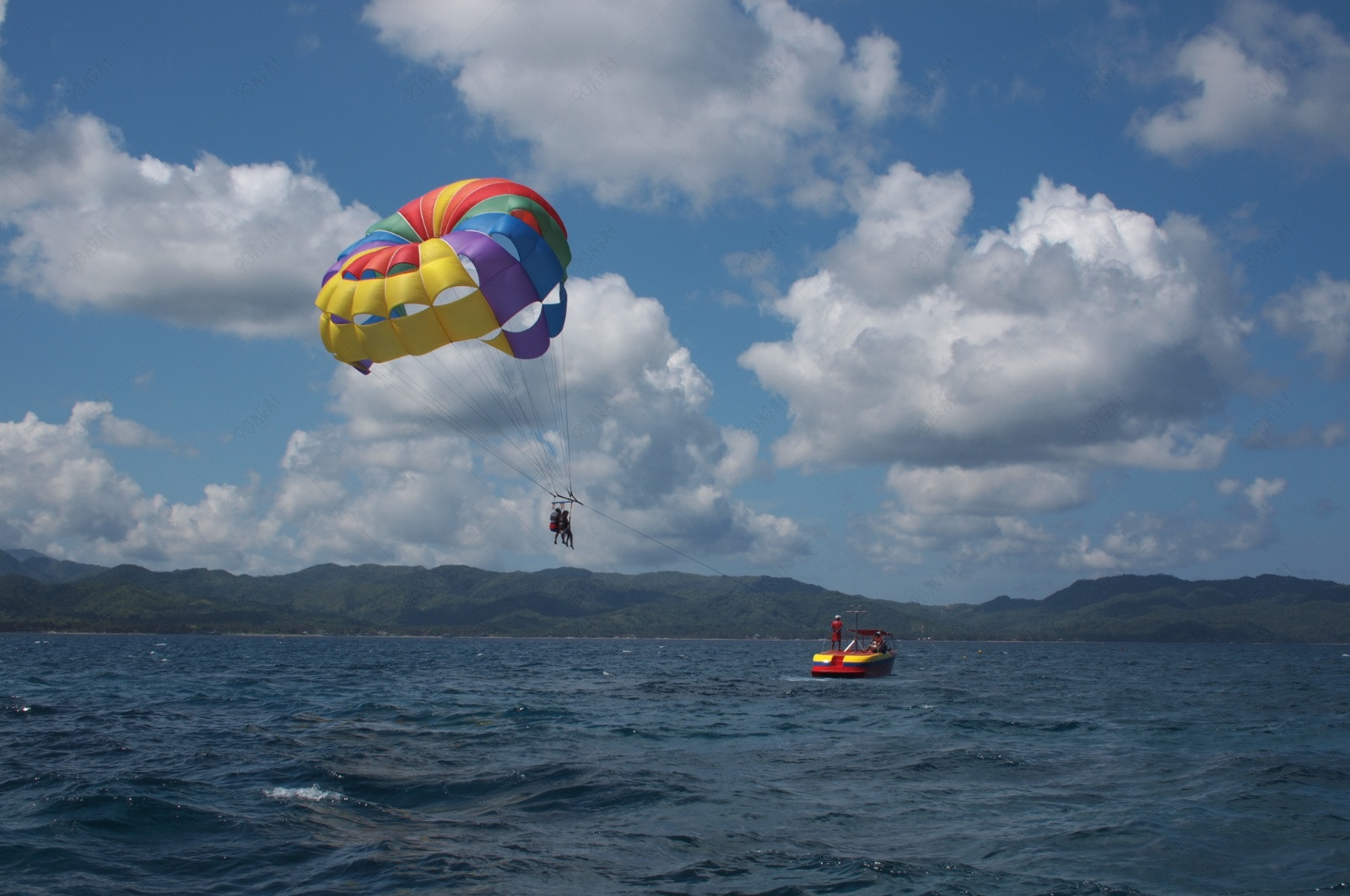 海上高空飞行伞游乐项目