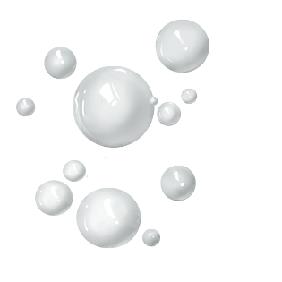 卡通手绘白色气泡装饰漂浮元素