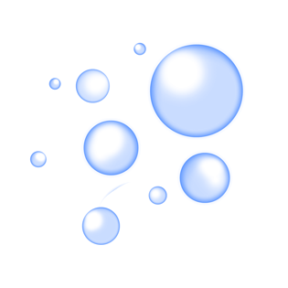 气泡效果png素材pngpsd2000*2000可爱泡泡水泡元素pngpsd2000*2000