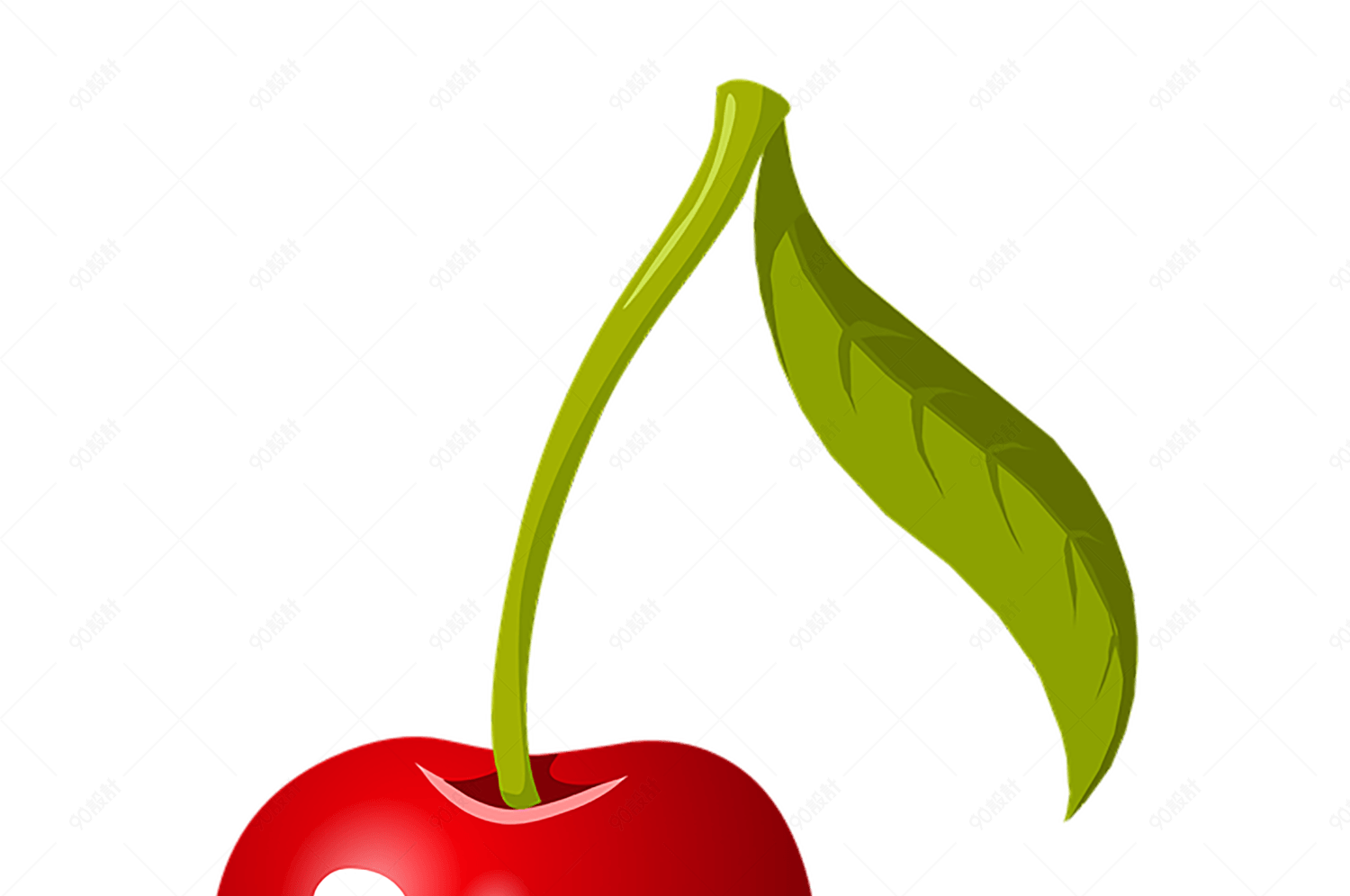 可爱甜美樱桃夏日甜点甜品水果