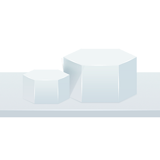 活动素材夏季白色产品展示台化妆品展示台