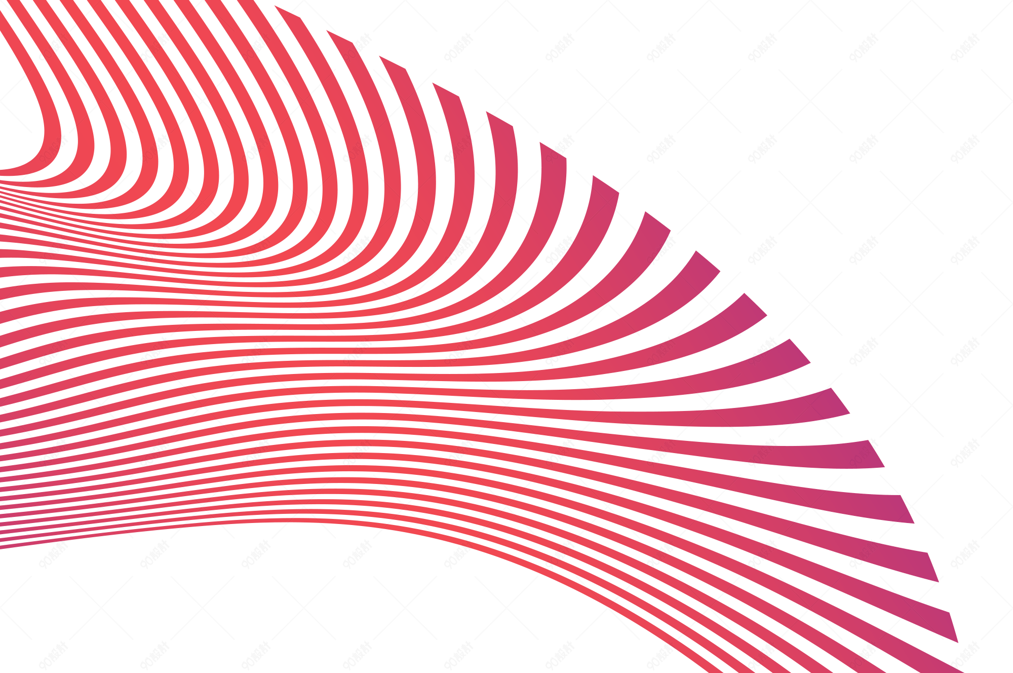 促销活动科技动感线条渐变线条动感时尚条纹