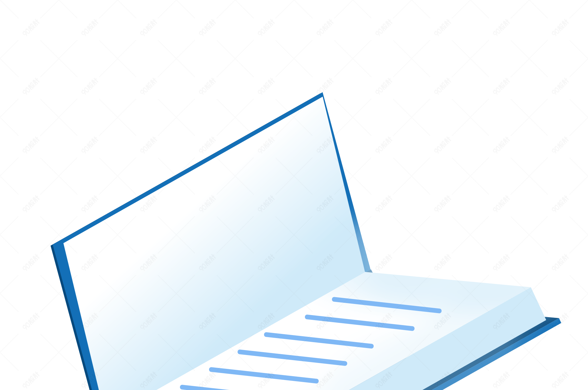 书本立体书本文件ui素材