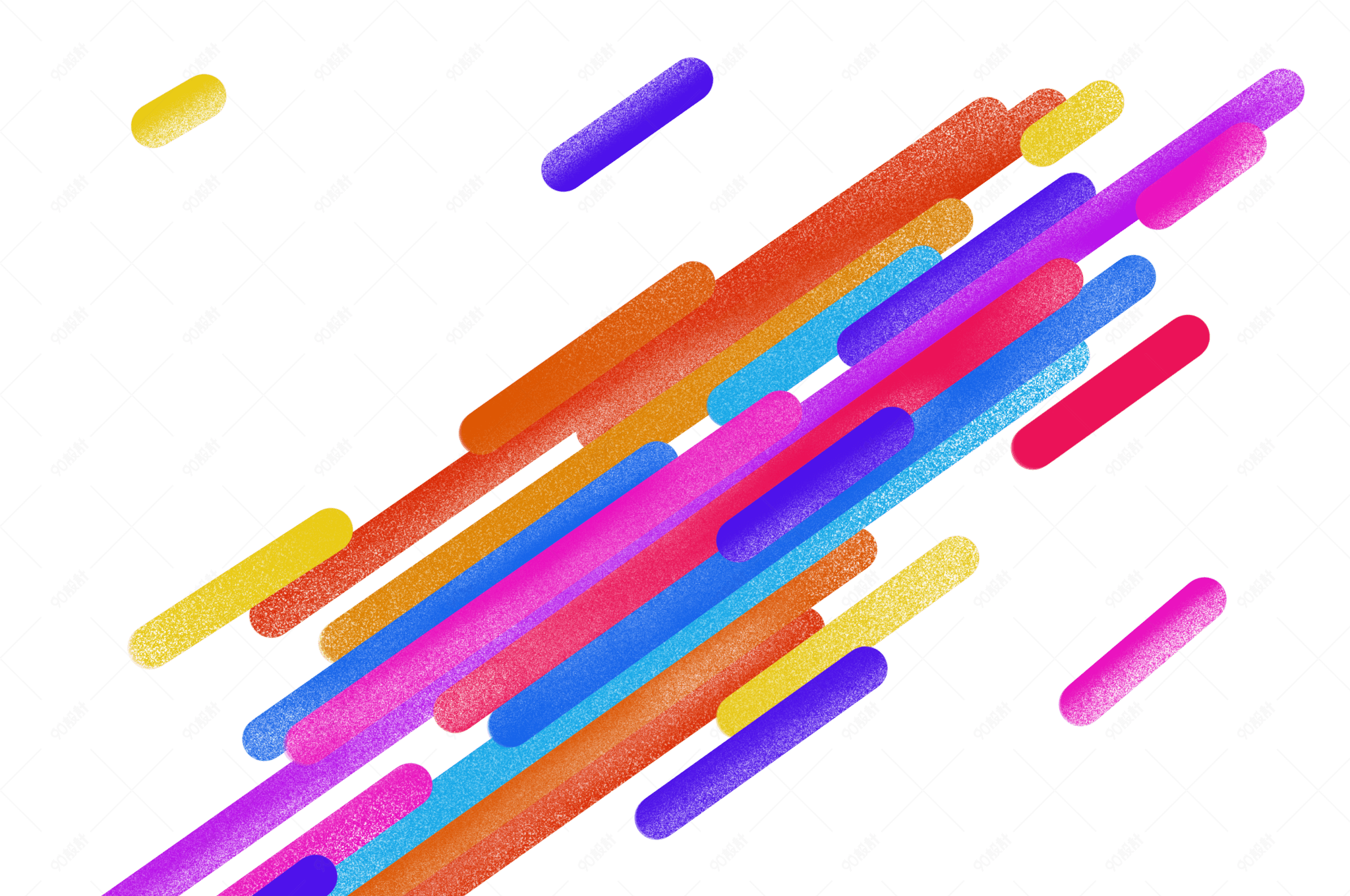 多彩炫彩设计背景简约几何