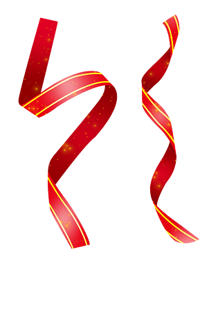 红飘带图片大全