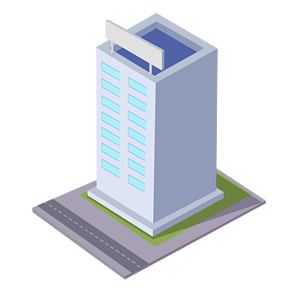 5d手绘楼房建筑素材