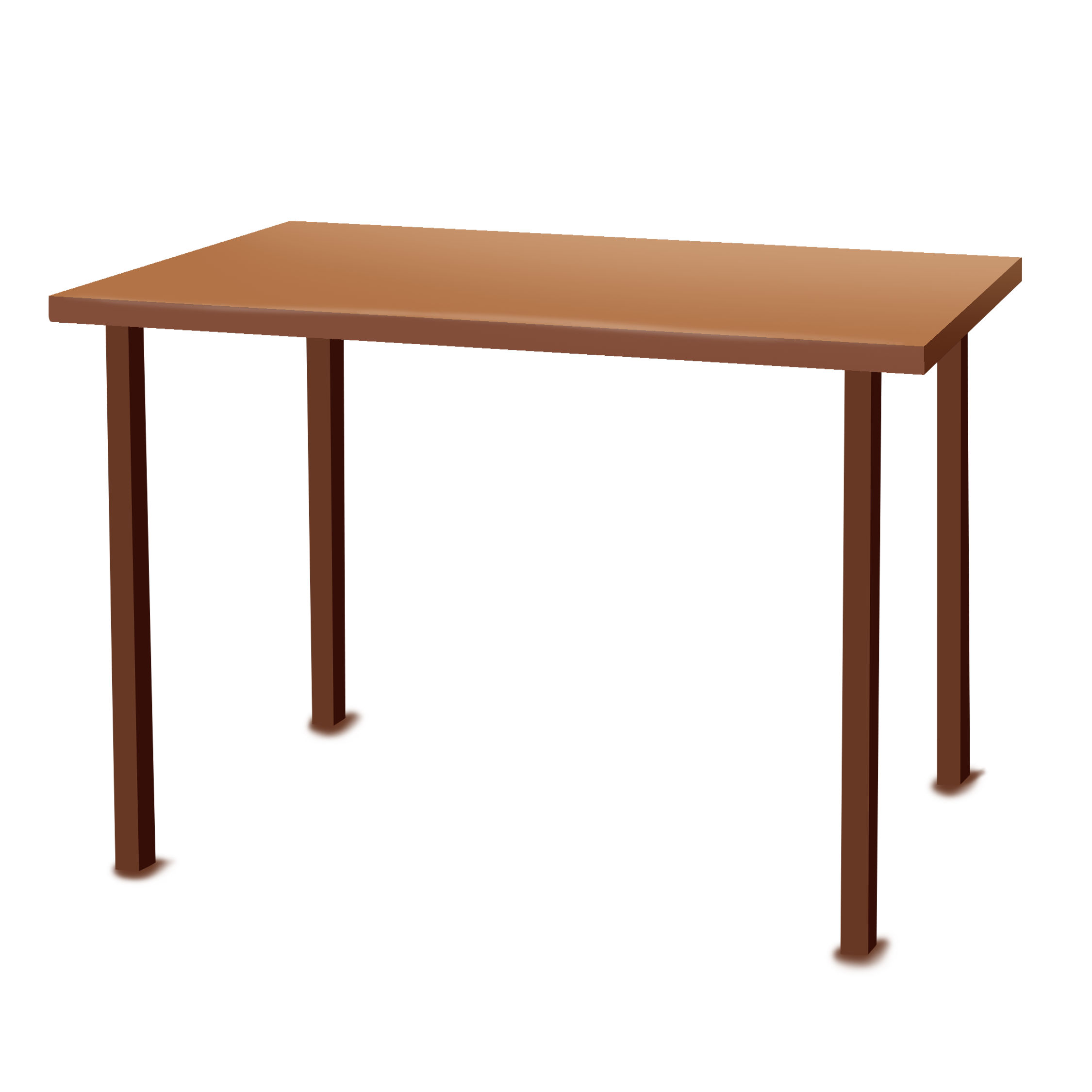 手绘桌子卡通免抠设计素材