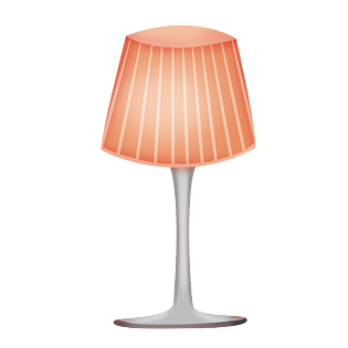 台灯手绘图片大全