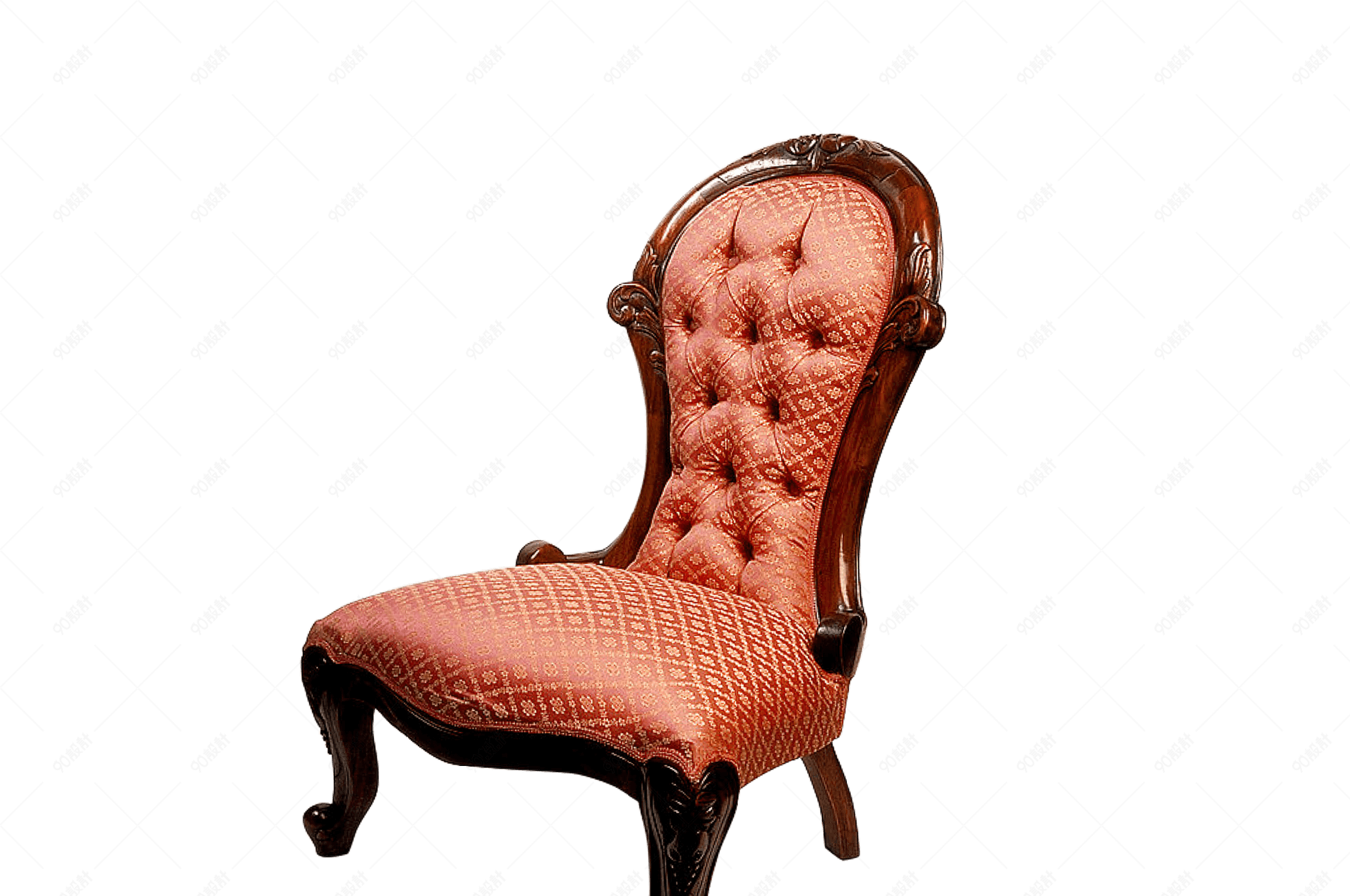 女王宝座红色沙发椅子