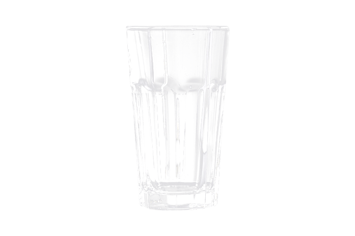 透明玻璃制空杯子素材