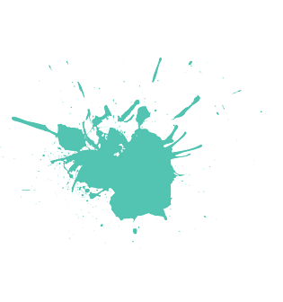 青色溅射喷溅效果图案