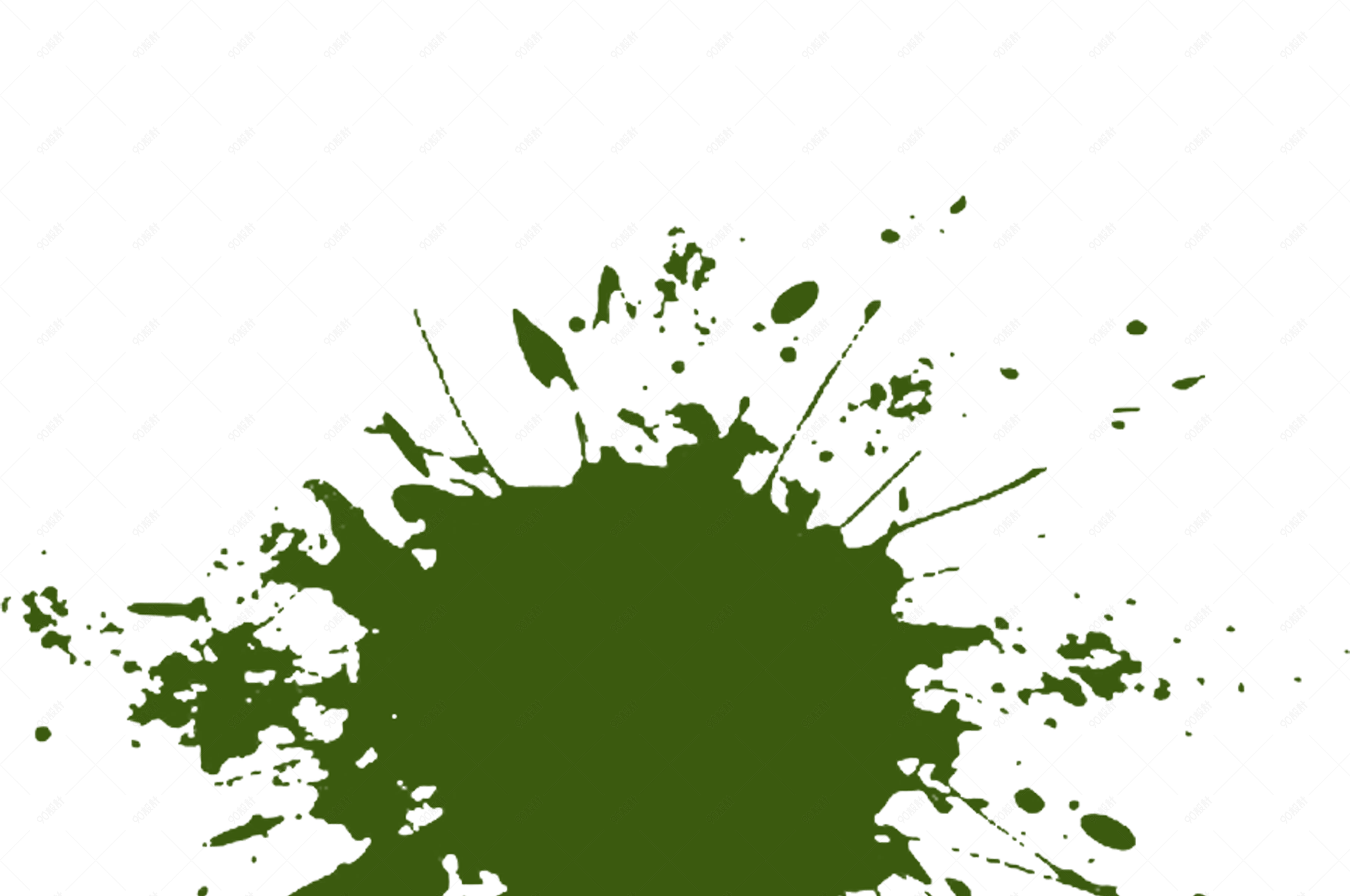 橄榄绿喷溅溅射效果图案