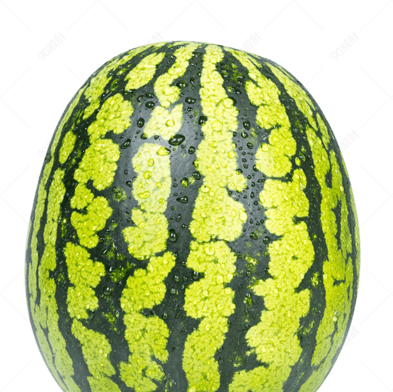 纯天然新鲜绿色香甜西瓜