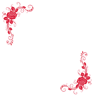 红色花边图片大全