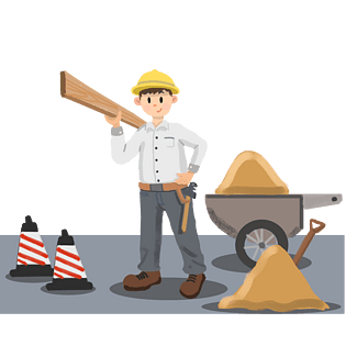卡通建筑工地图片大全