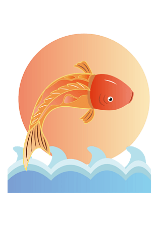 鲤鱼png图片大全