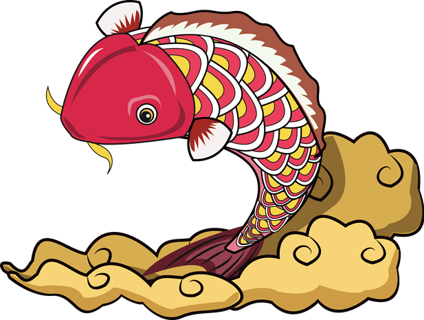 鲤鱼png图片大全