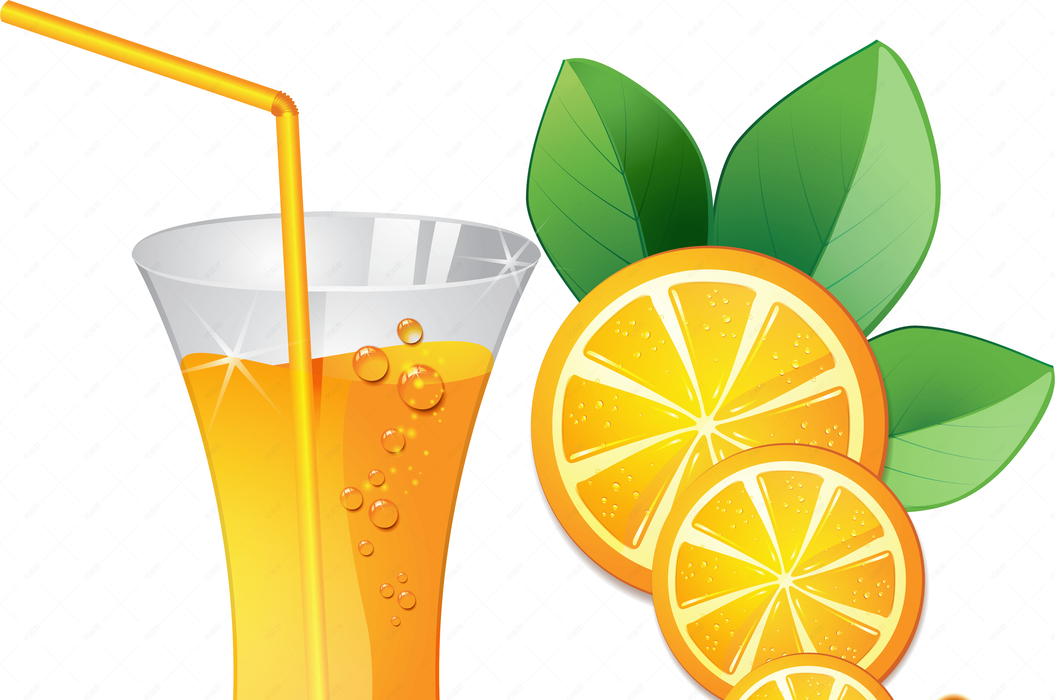 黄色柠檬柠檬汁免扣素材