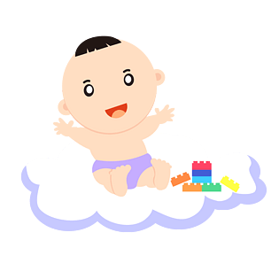 宝宝小孩婴儿玩耍搭积木玩具