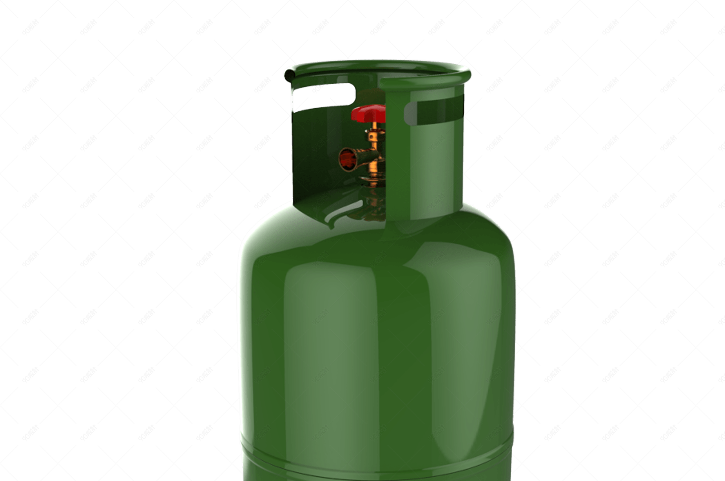 仿真立体煤气罐免抠素材