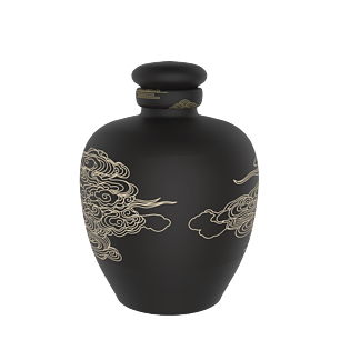 仿真酒坛重阳节装饰素材