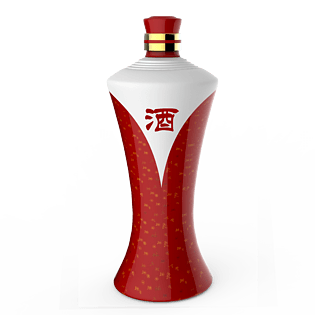 仿真白酒酒瓶免抠素材