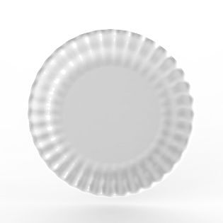 白色陶瓷盘子免抠素材