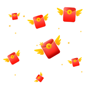 双十一红包雨狂欢购物节png