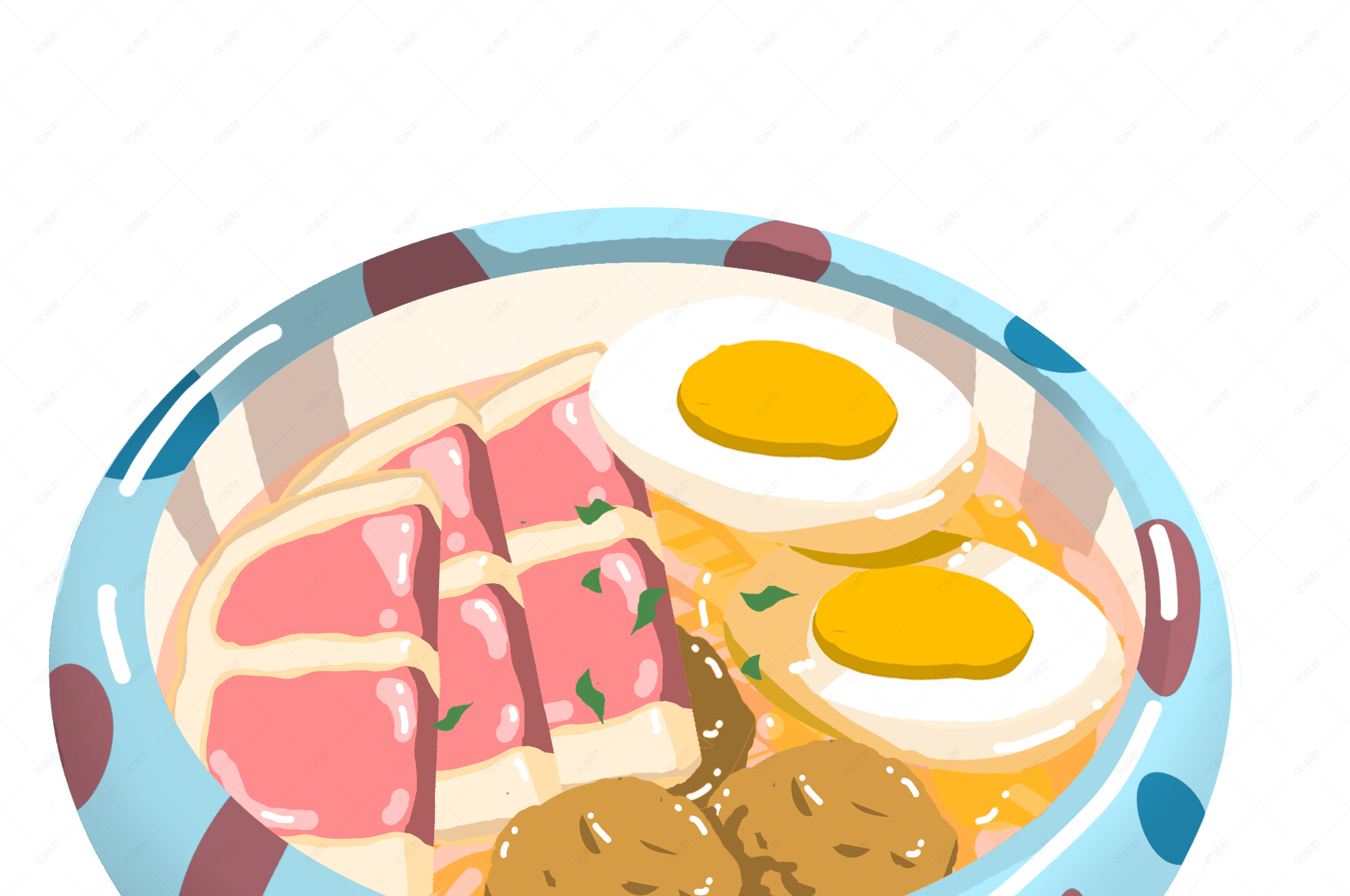 全球狂欢节美食之培根面