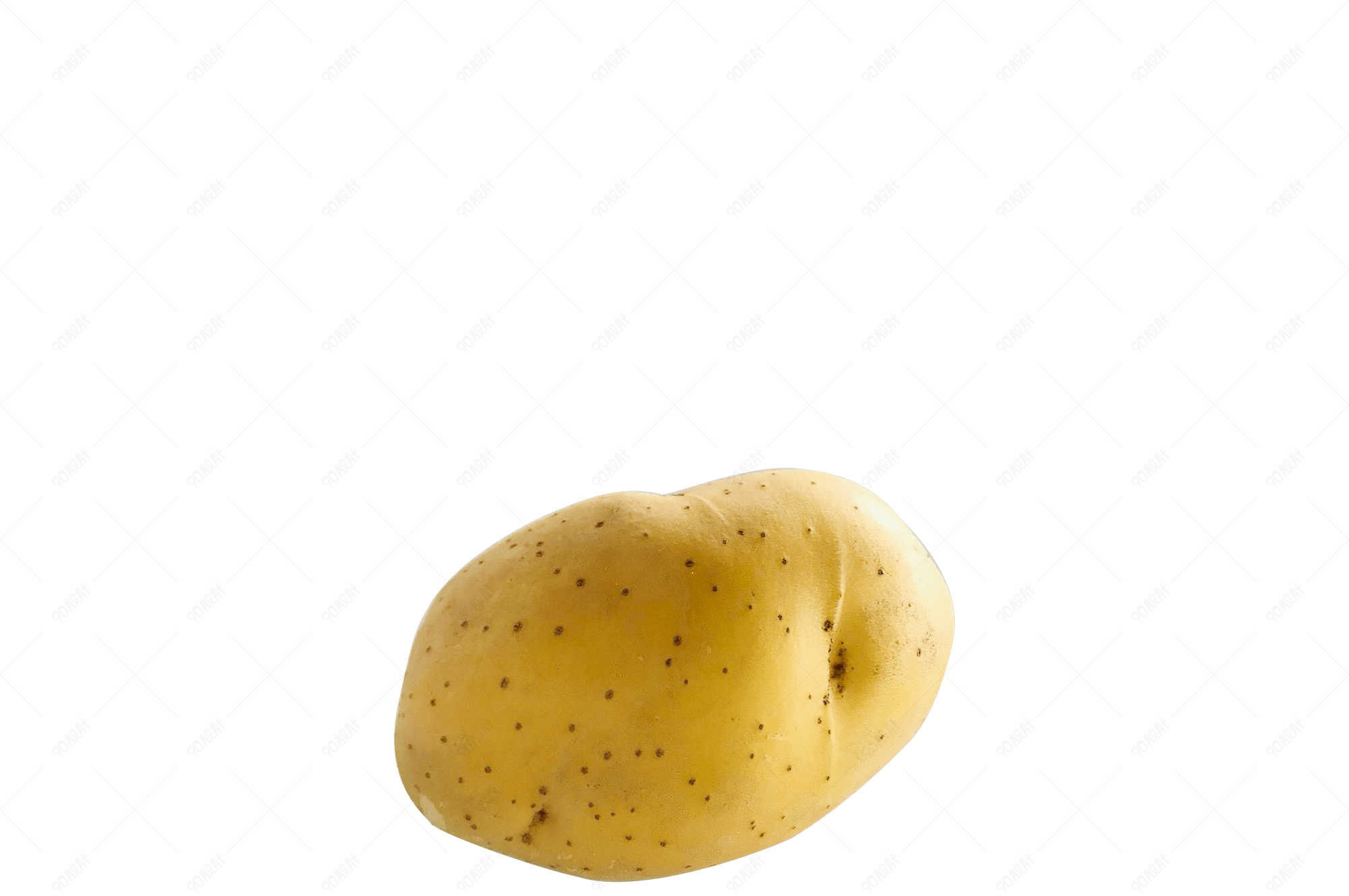 实拍蔬菜一个土豆免扣素材