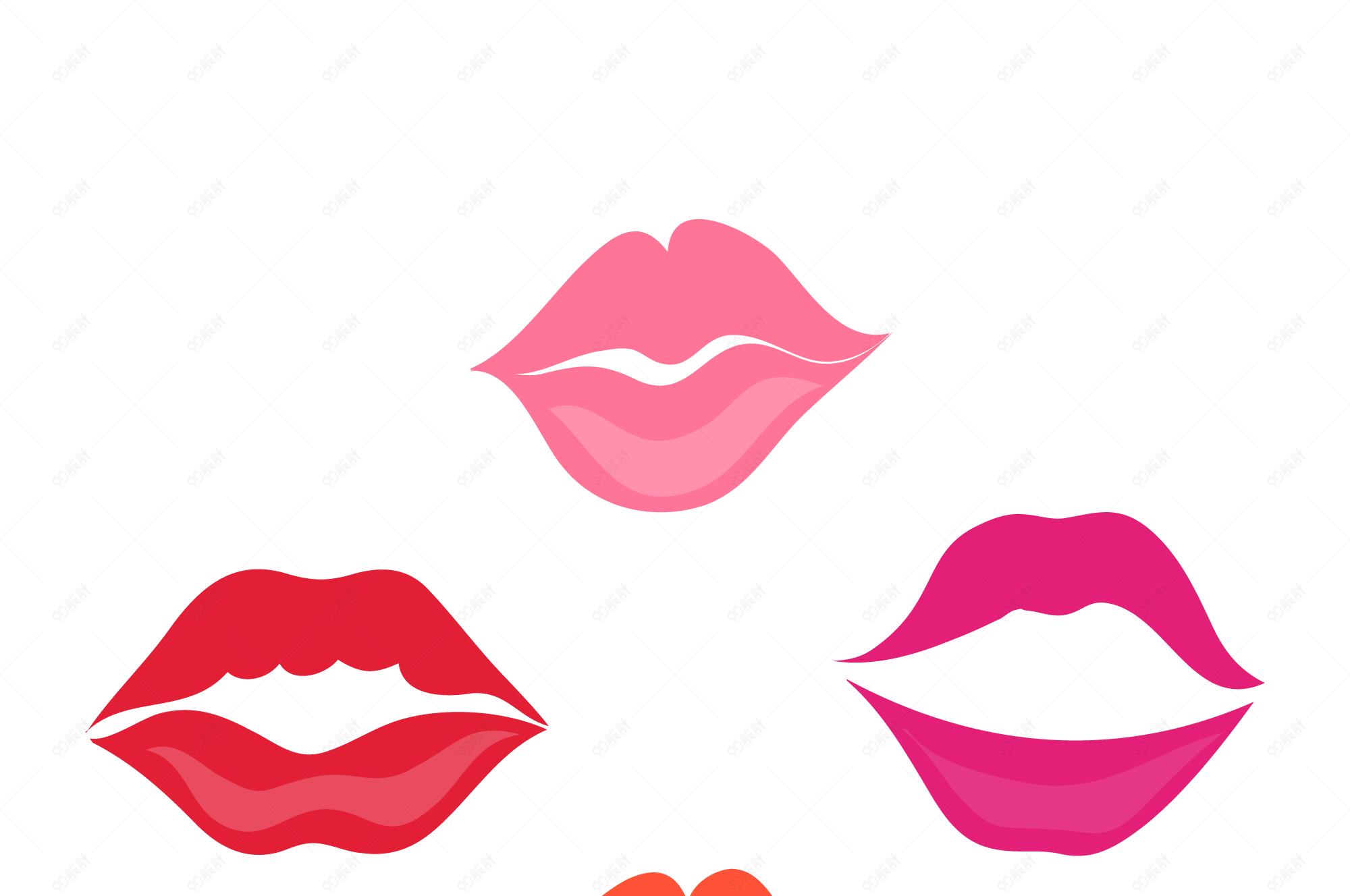 时尚迷人的女人嘴唇图片下载 - 觅知网