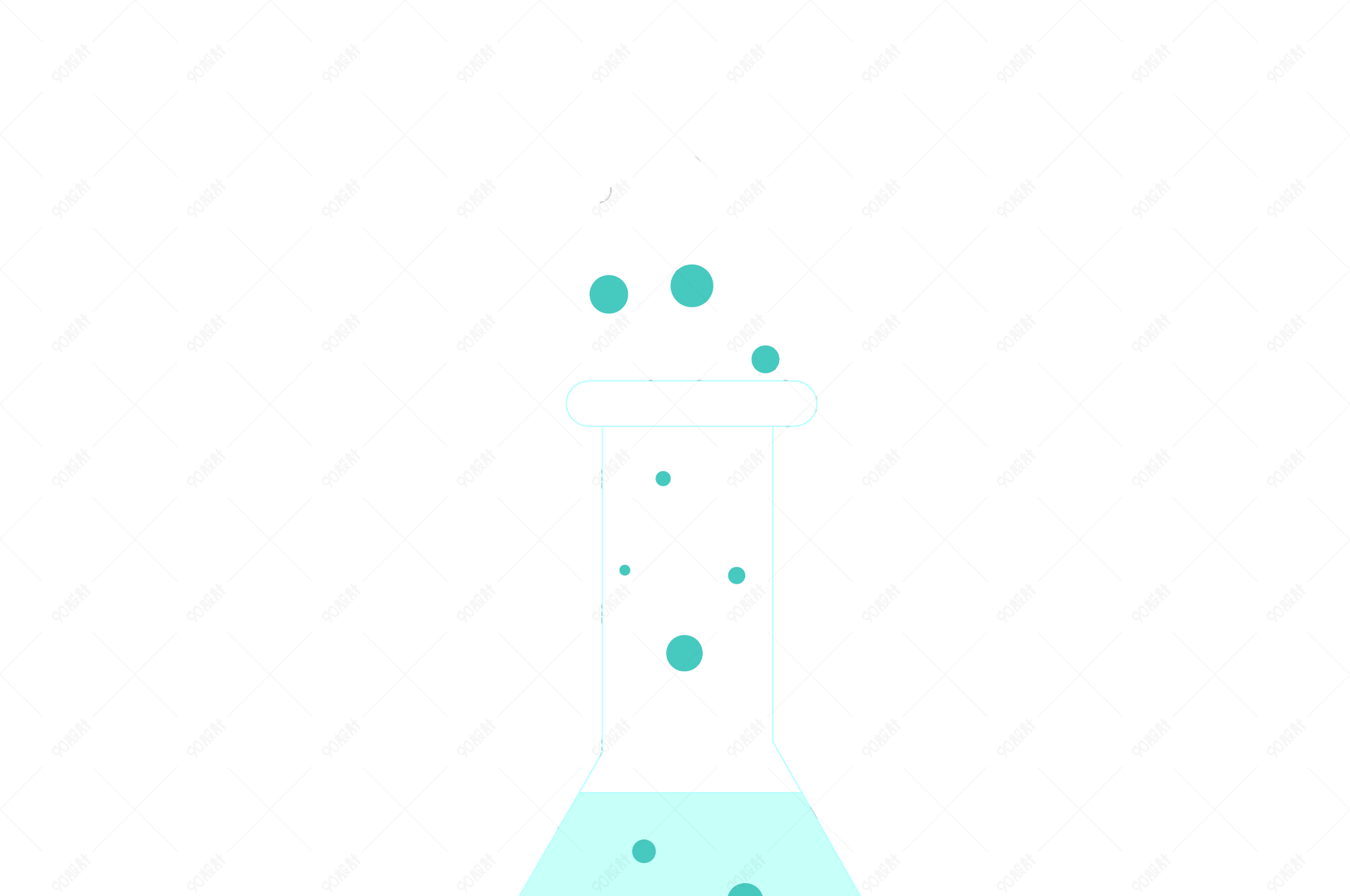 玻璃制品锥形瓶化学反应