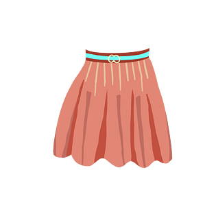 卡通短裙图片大全