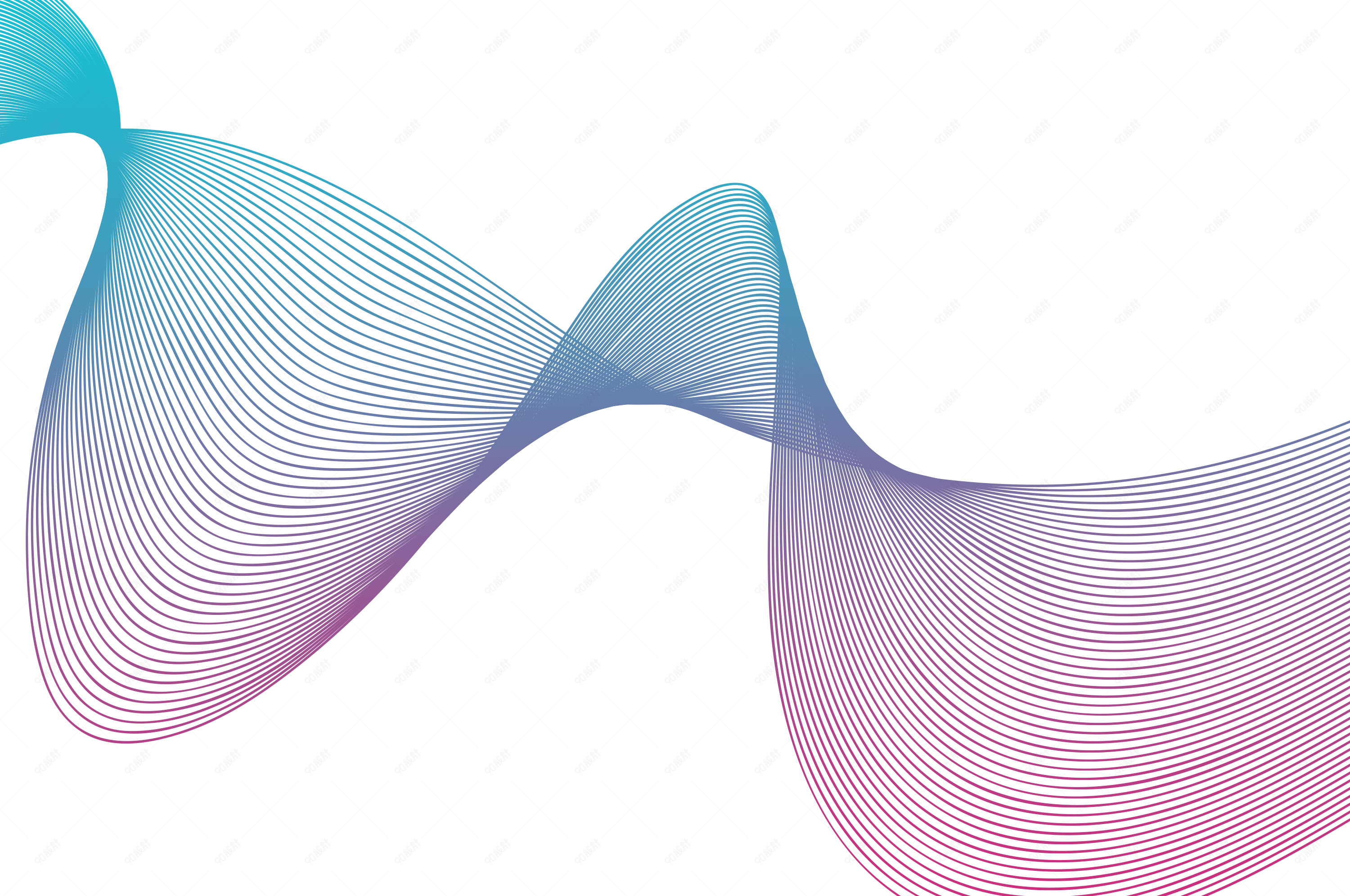 科技感动态渐变线条背景