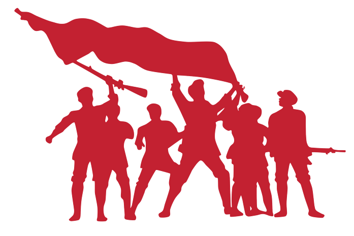 红军长征战场胜利人物场景组合