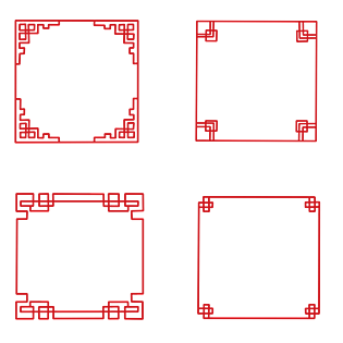 中国传统古典边框元素
