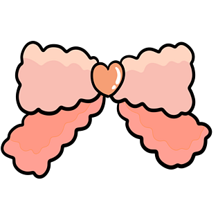 卡通可爱装饰蝴蝶结图片