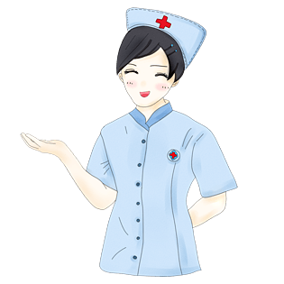 白衣天使护士卡通形象图片