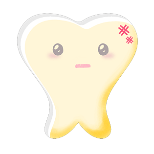 卡通牙齿