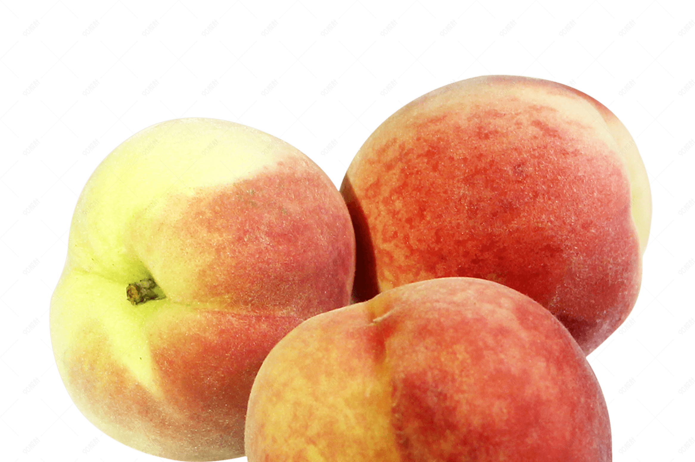 桃子实物摄影照片免抠png素材