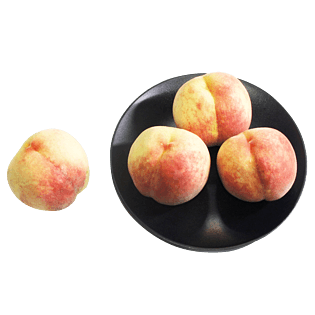 桃子实物摄影照片免抠png素材